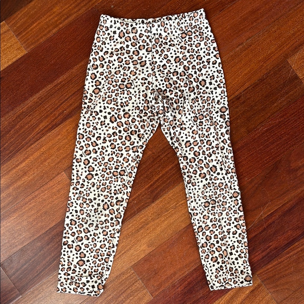 Leopard Print Kids Leggings